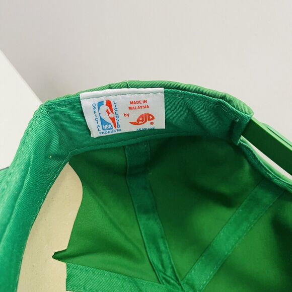 Vintage 90's Boston Celtics NBA Adjustable Snapback Hat/Cap by AJD 66196471 NWT - Picture 7 of 7